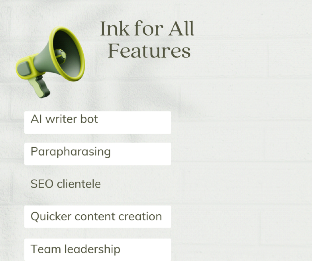 INK for all
